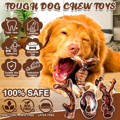 OSORD indestructible nylon bone held firmly to show durability