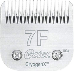 Oster A5 CryogenX #7F blade for versatile detailing and finishing.