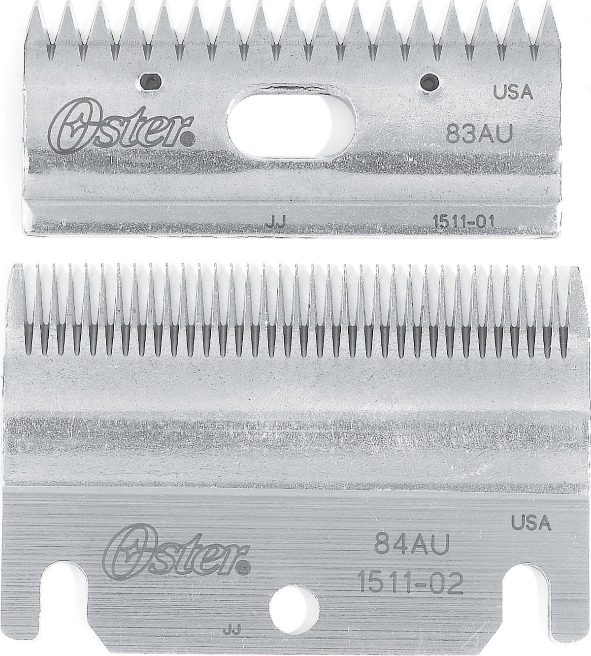 Oster Clipmaster top and bottom blade set 83AU 84AU for precise animal clipping
