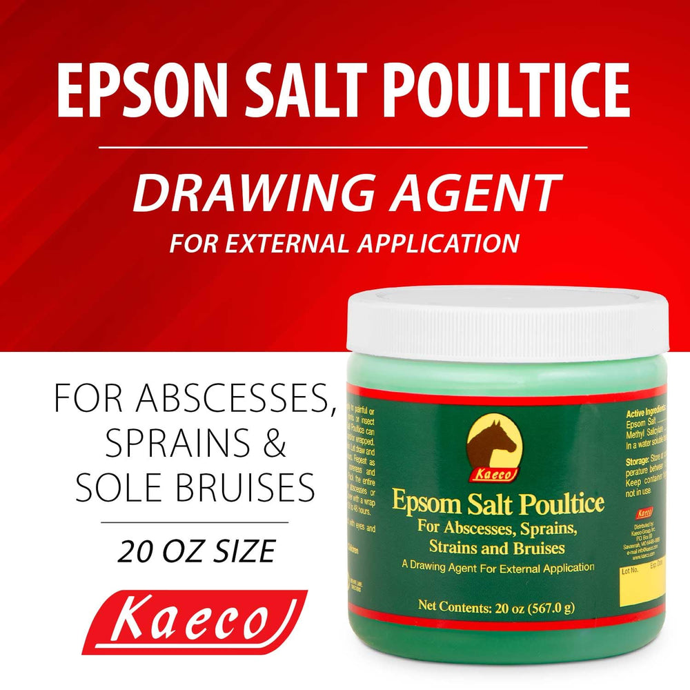 Other Kaeco Poultice gel being applied to a sore area for soothing relief