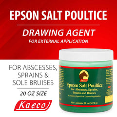 Other Kaeco Poultice gel being applied to a sore area for soothing relief