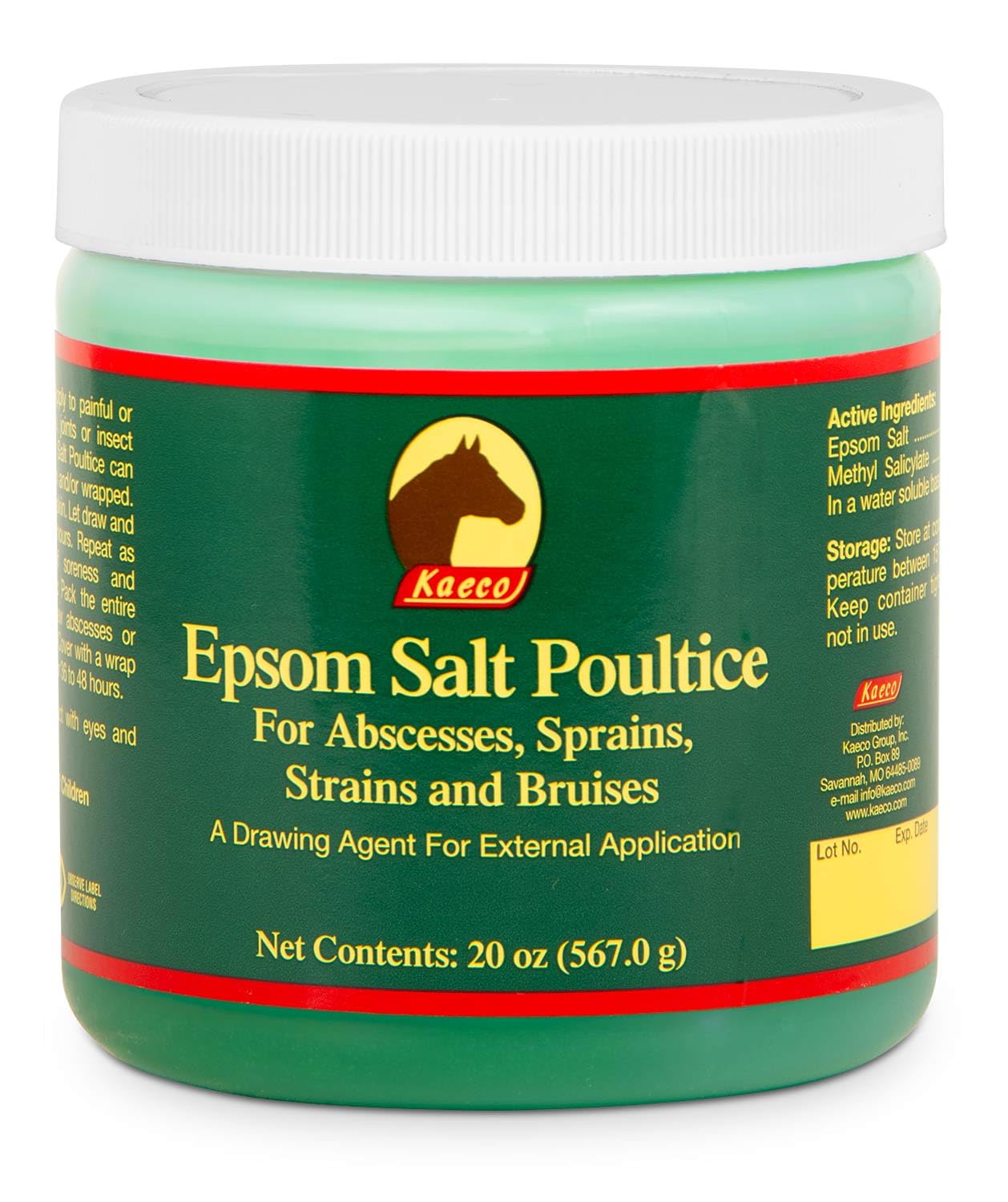 Other Kaeco Epsom Salt Poultice bottle ready for soothing relief