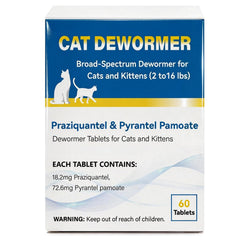 OthoKing broad-spectrum cat dewormer box front for quick product identification.