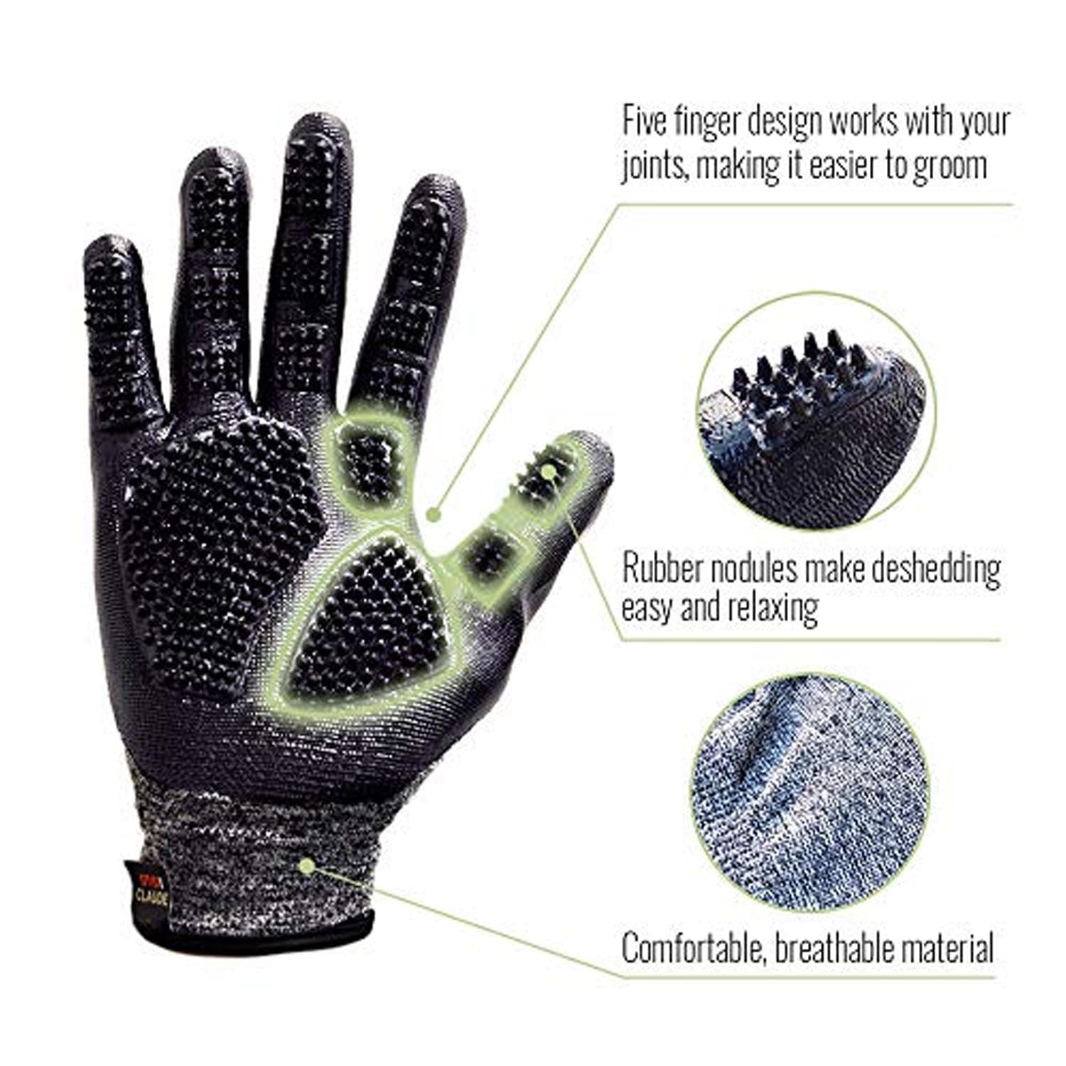 Otis & Claude breathable stretchy fabric keeps grooming comfortable.
