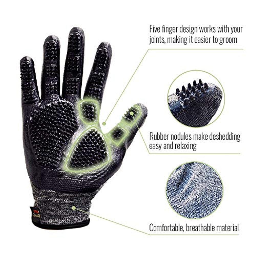 Otis & Claude breathable stretchy fabric keeps grooming comfortable.