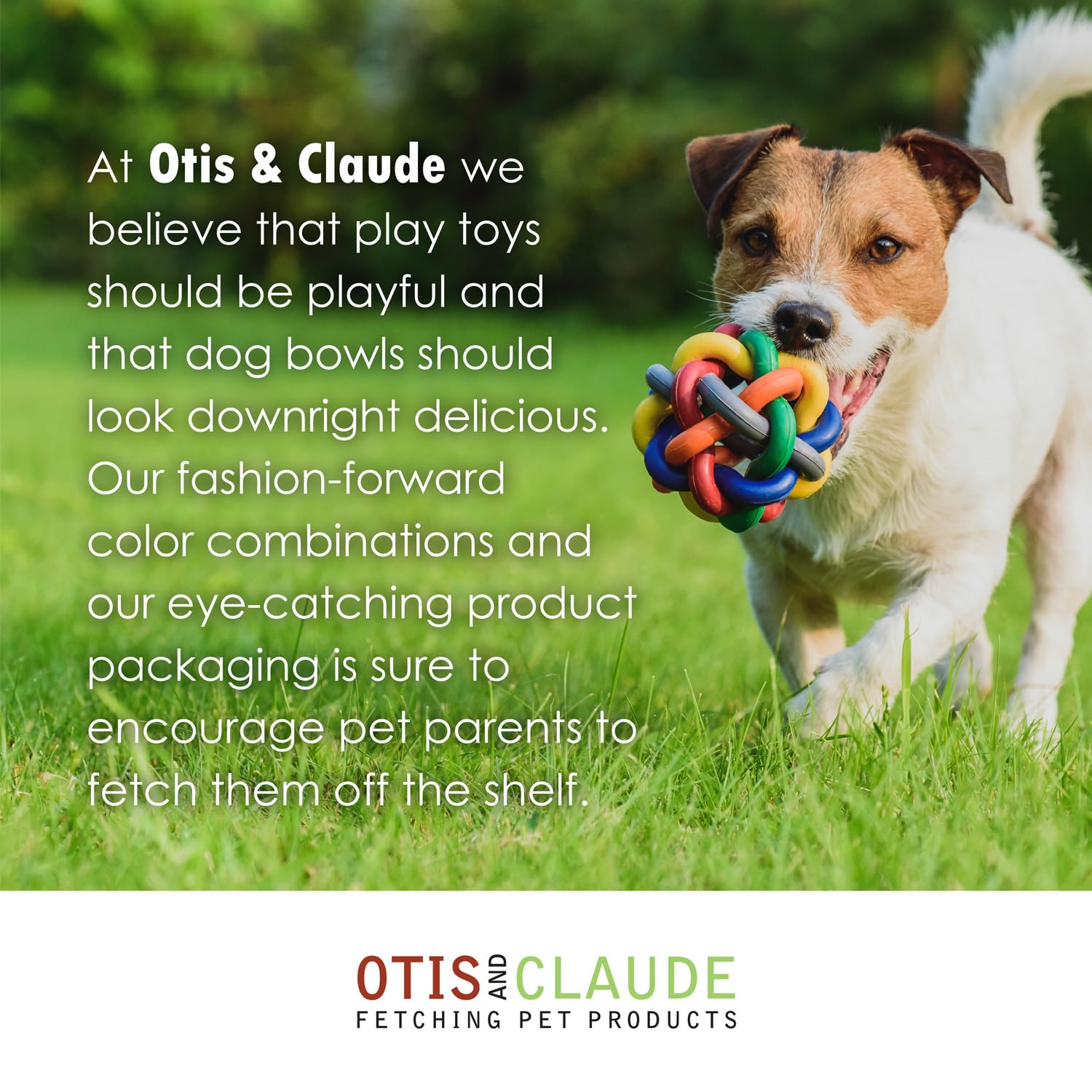 Otis & Claude non-toxic materials ensure pet-safe grooming.