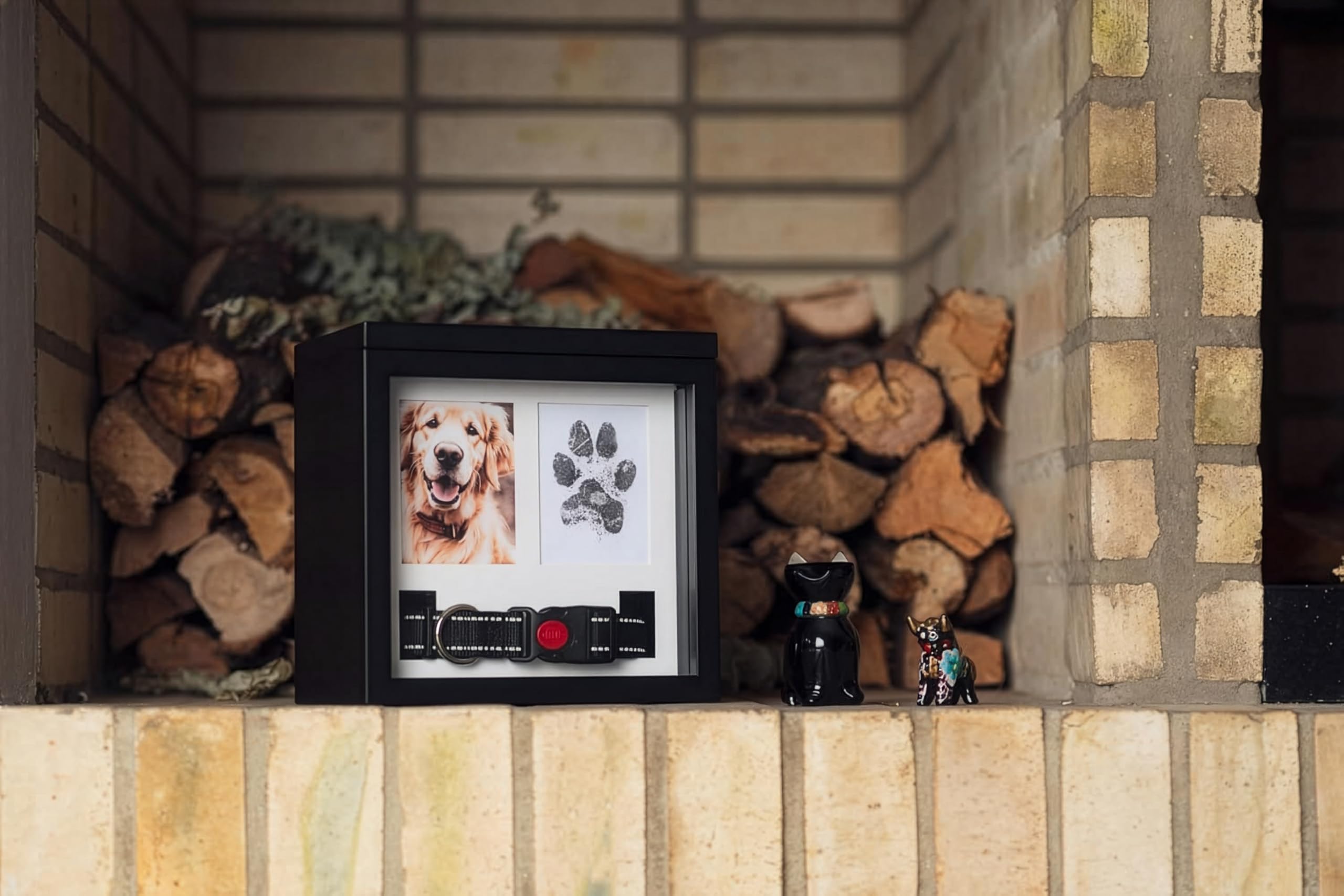 OtterPets compact urn with generous space for ashes and mementos.