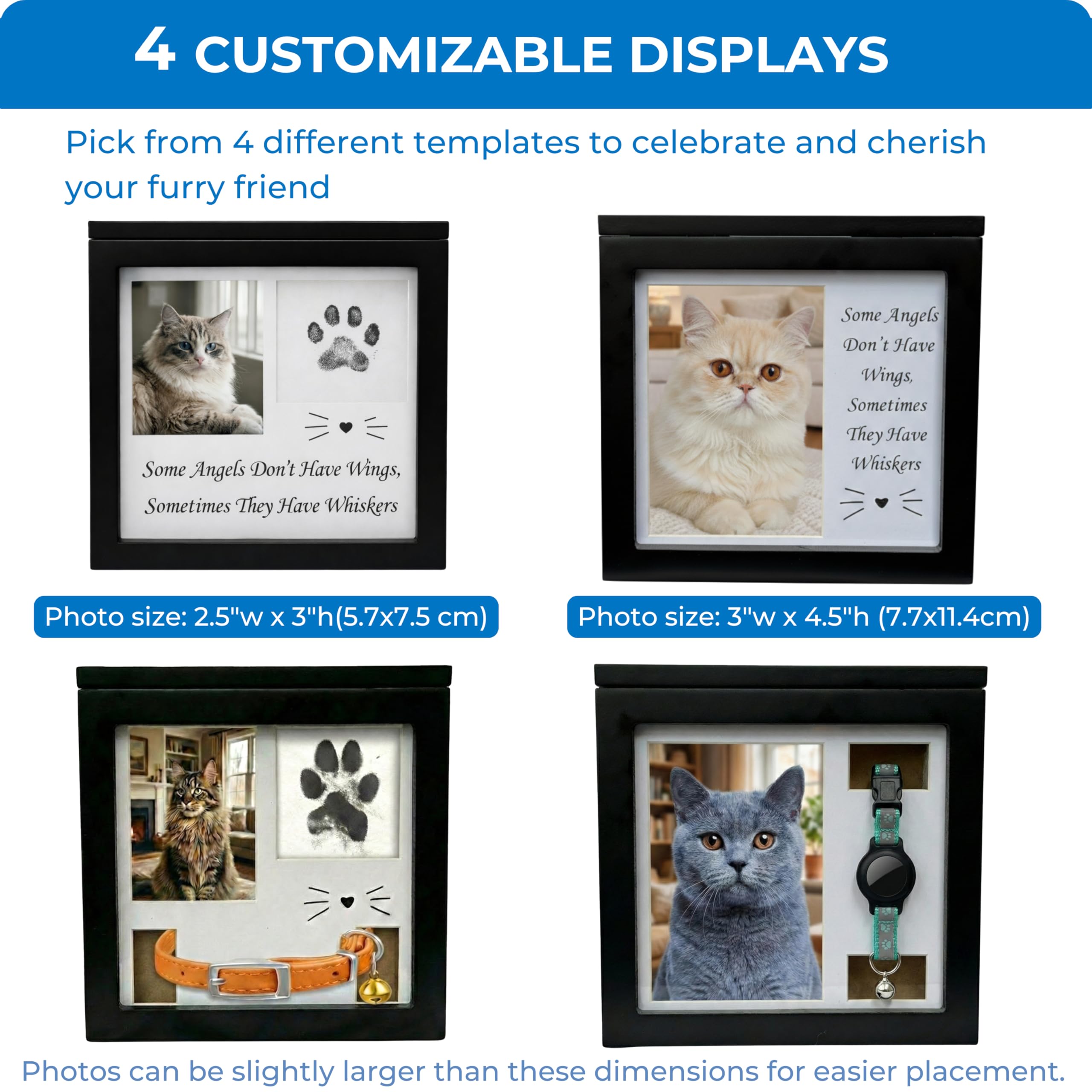 OtterPets inkless paw print kit for clean keepsake impressions