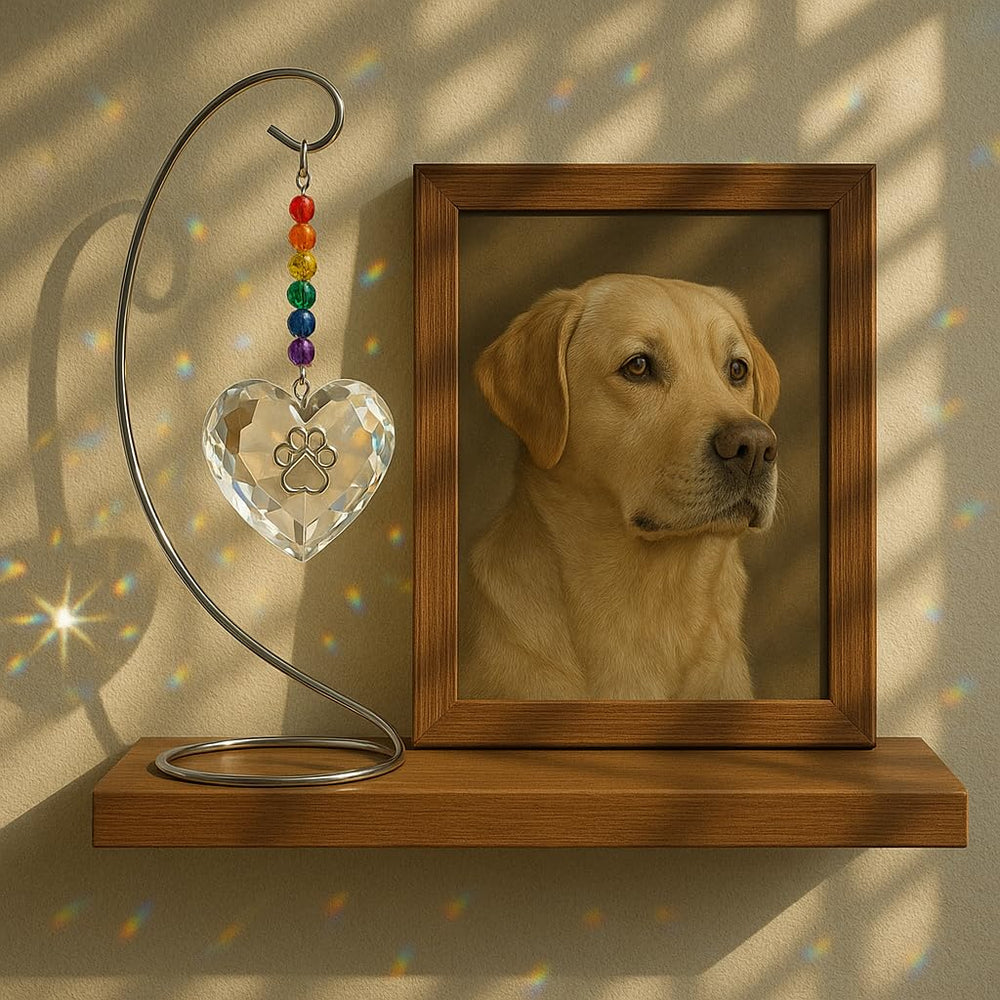 OtterPets memorial suncatcher brings gentle remembrance to any room