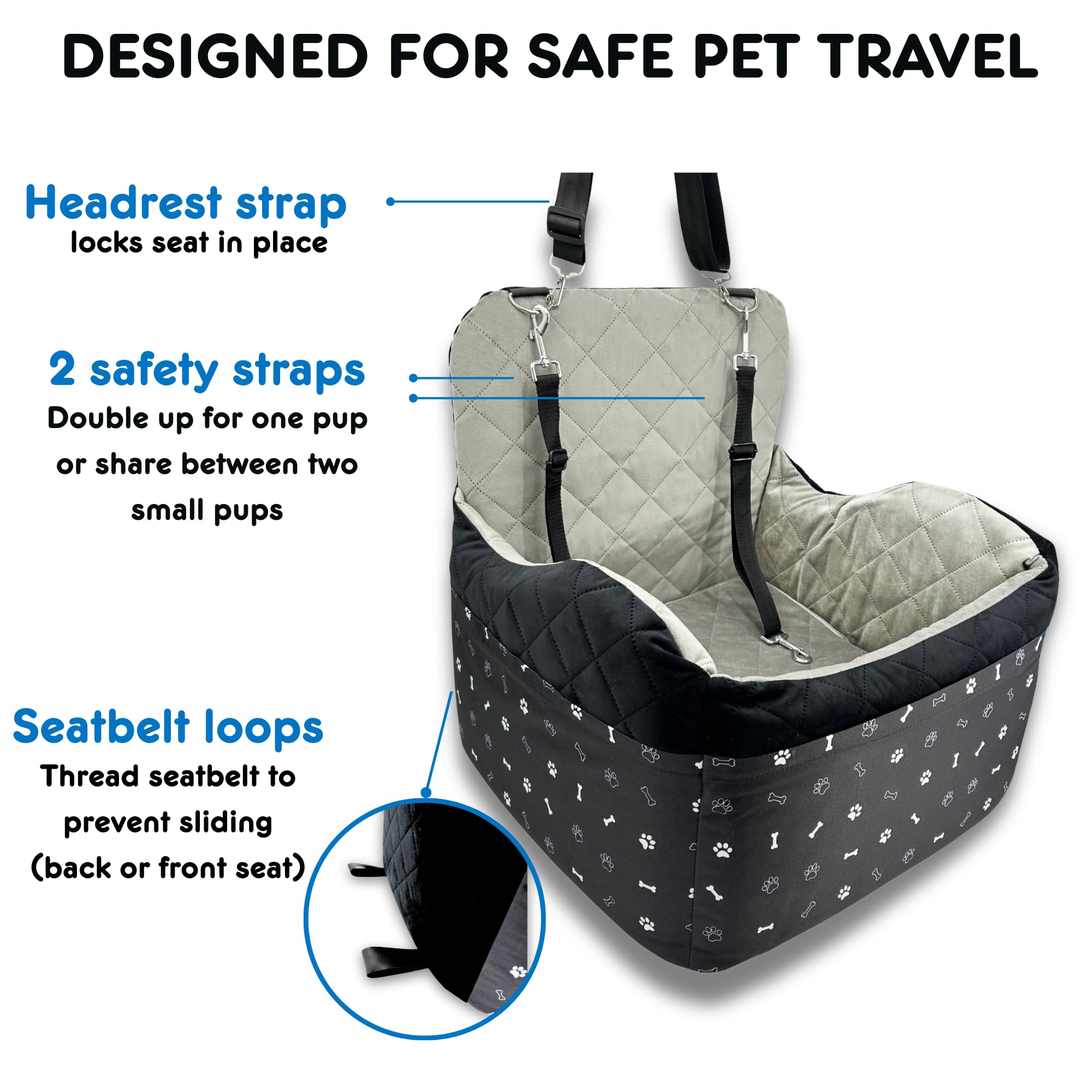 OtterPets stackable cushions 3.3 inches for adjustable height