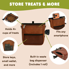 OtterPets pouch fits all phones, keeping essentials secure during walks.