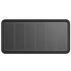 Ottomanson boot tray entryway non-slip black 16x32 keeps dirt contained