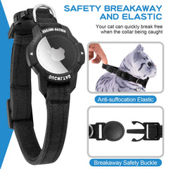 OUCWLTAG breakaway buckle in action shows quick self-release for safety
