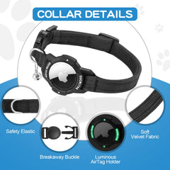 OUCWLTAG AirTag holder integrated design demonstrates wobble-free placement