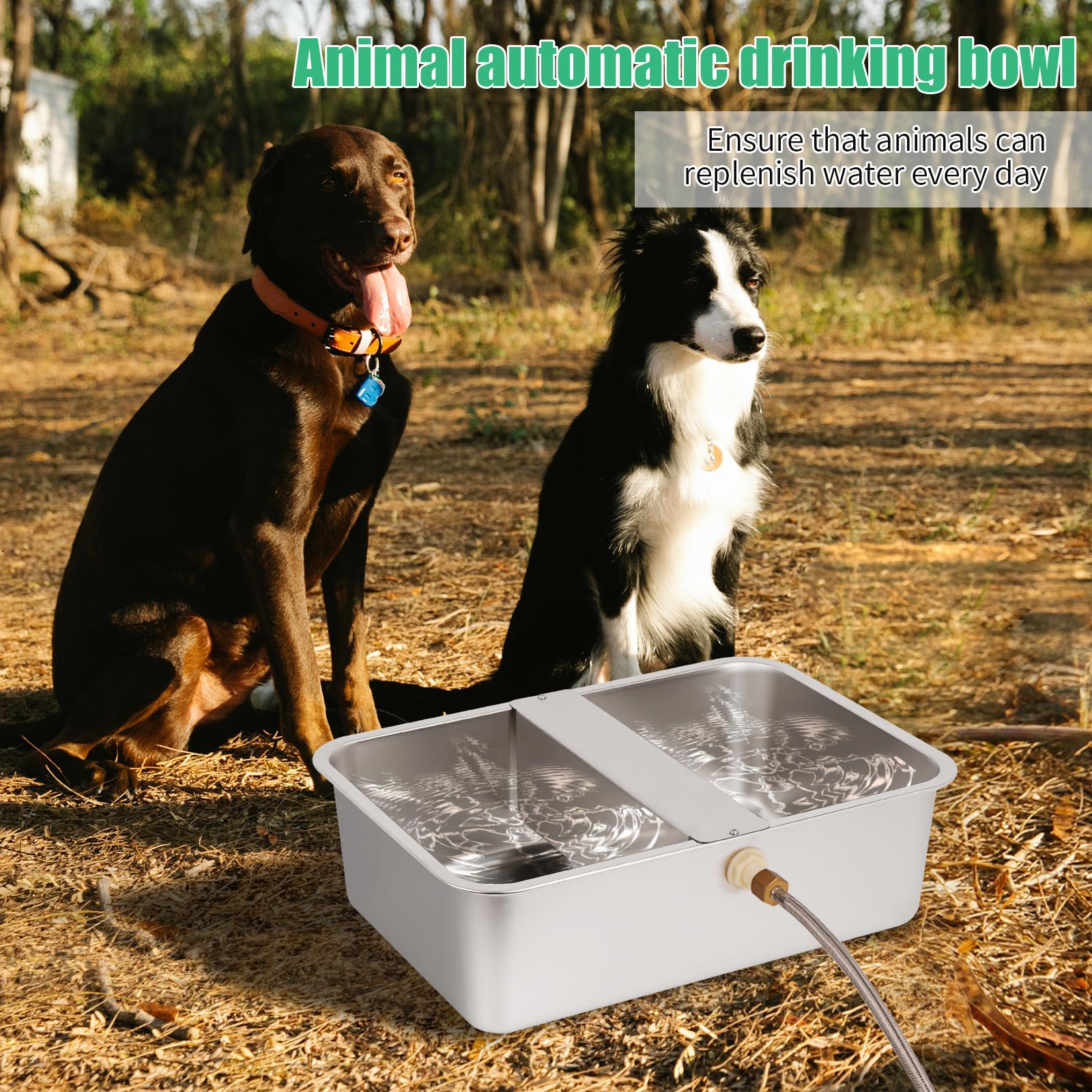 OUJIMAI automatic float valve system maintains stable water levels during use.