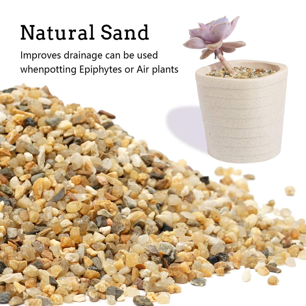 OUPENG Coarse Sand Stone provides drainage for pots and plants