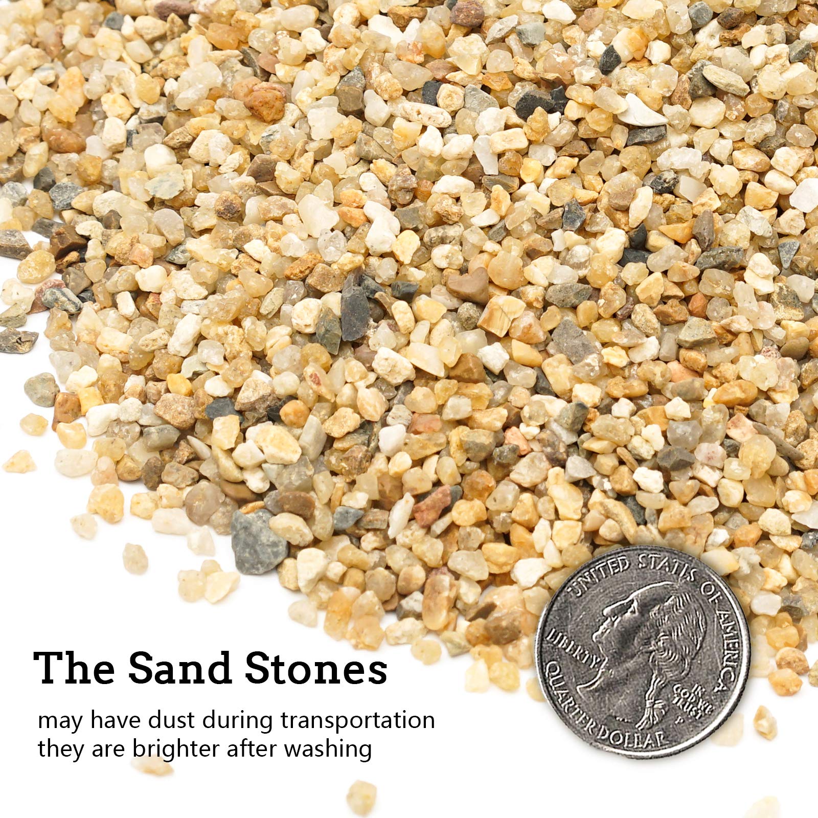 OUPENG Coarse Sand Stone washed silica sand improves soil drainage