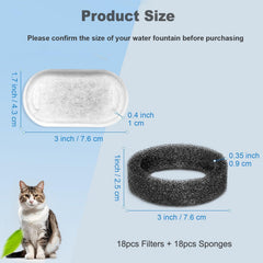 OUPUSES carbon filter close-up removes odors for fresher water