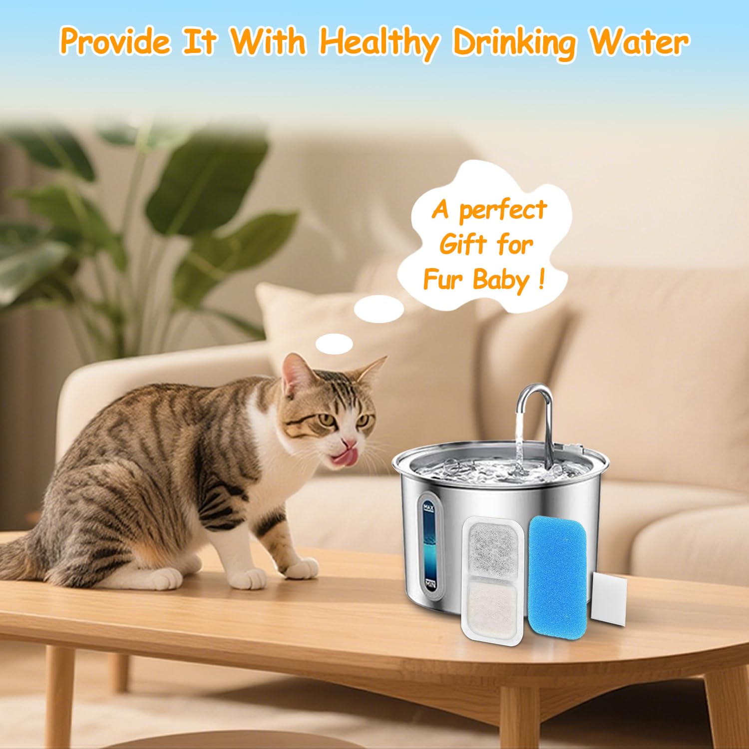OUPUSES filters offer durable, cost-effective hydration for households with multiple pets.