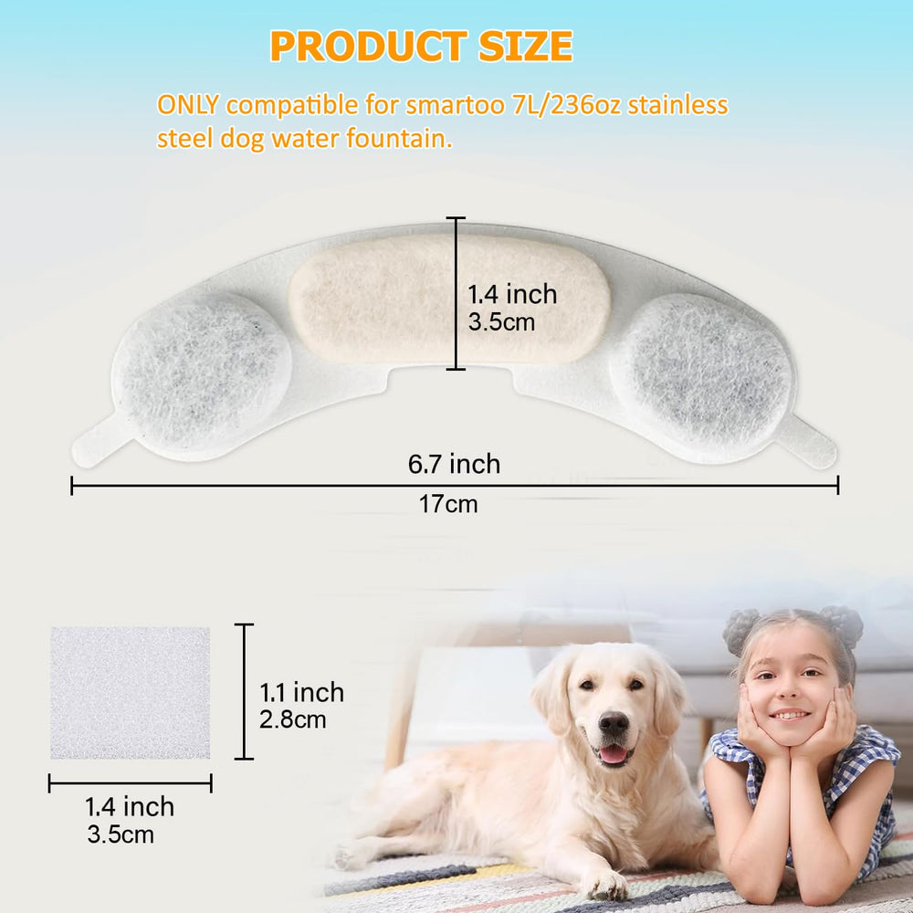 OUPUSES silver ion ceramic balls showcase enhanced filtration of particles.