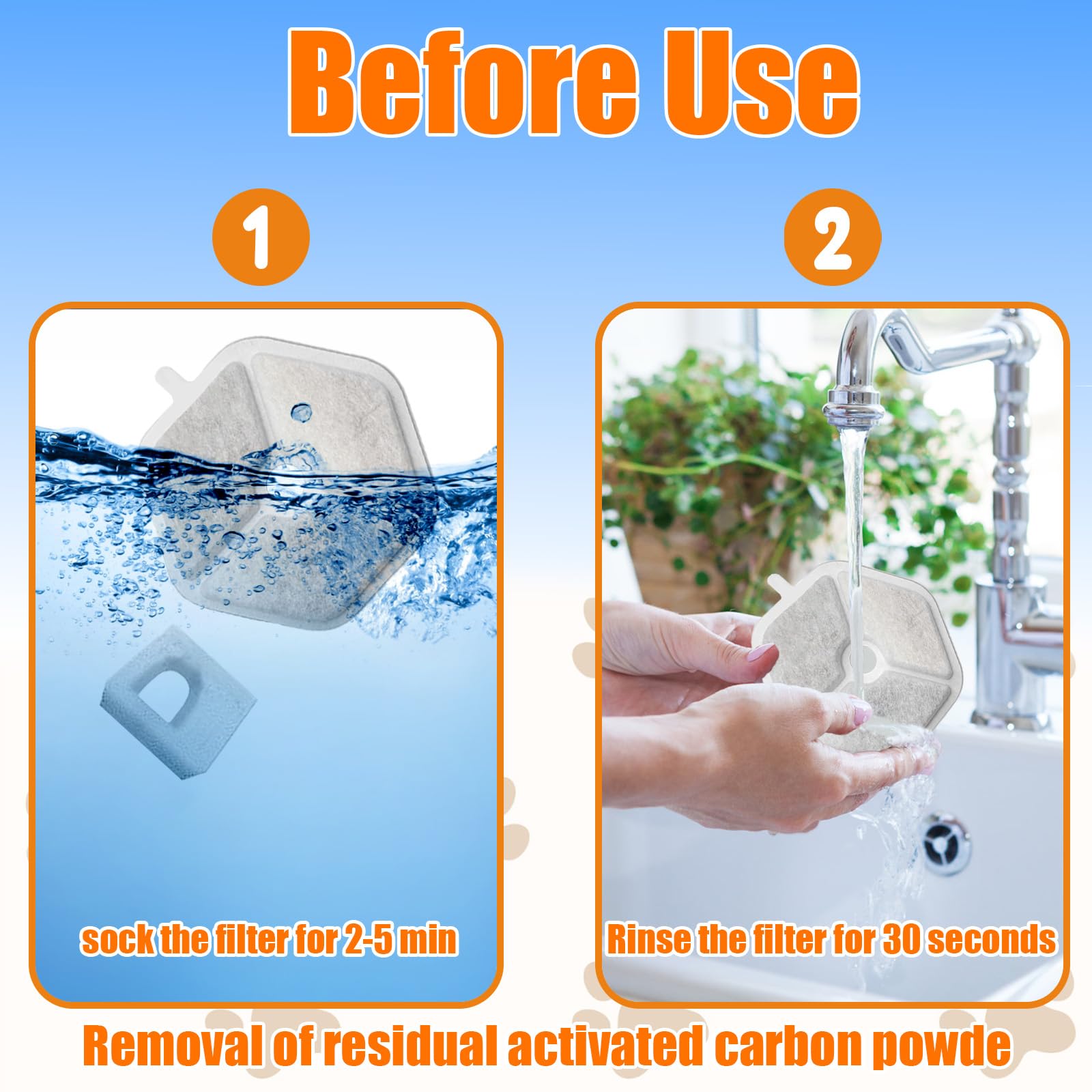 OUPUSES Smartoo filter maintenance schedule helps timely changes.