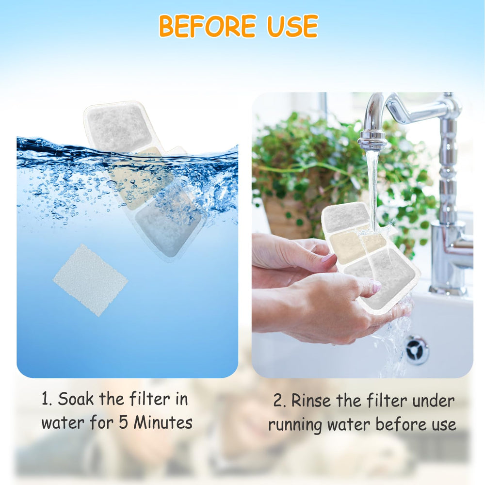OUPUSES water taste demo emphasizes odor reduction and fresher drinking water.