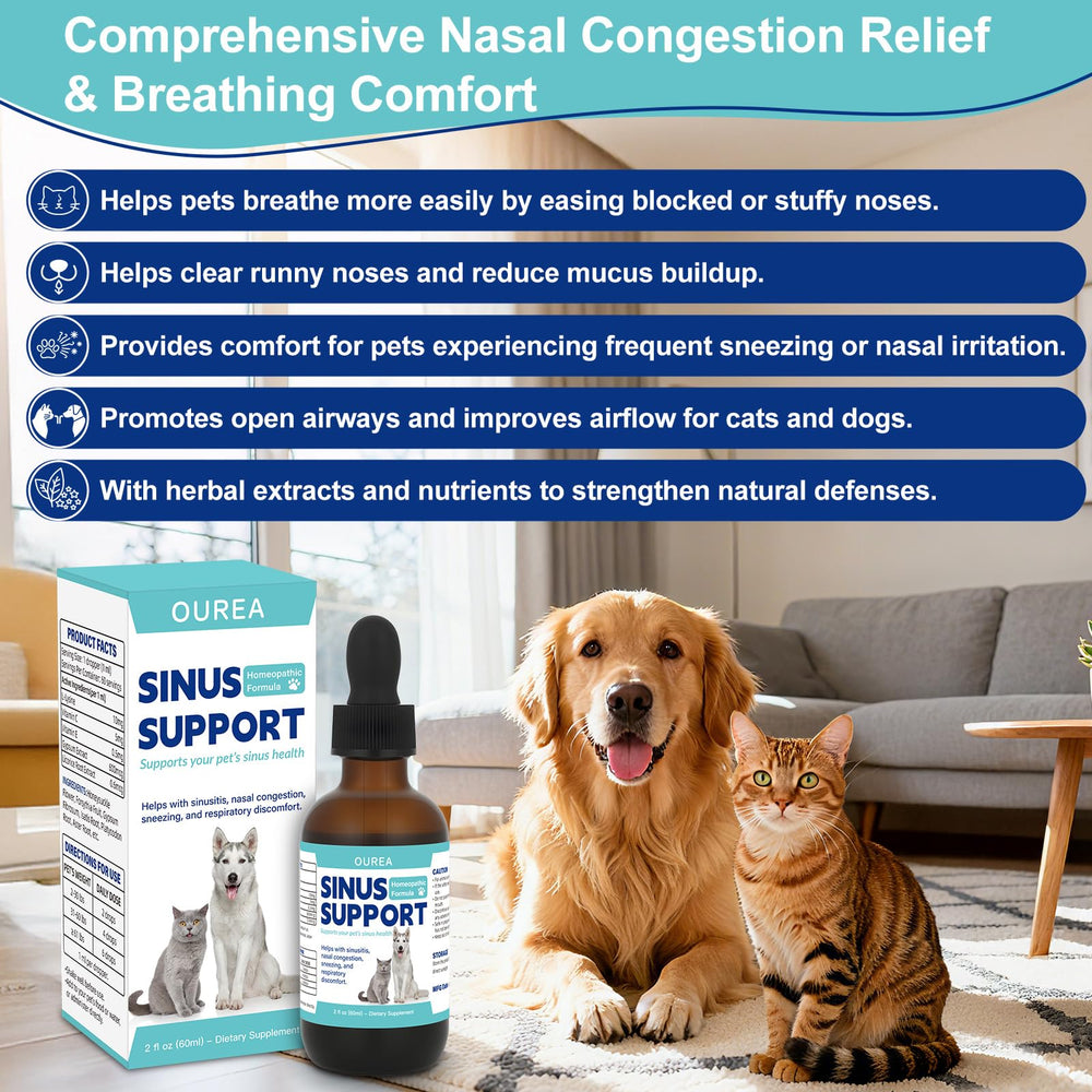 Ourea nasal congestion drops dropper detail for precise dosing and gentle relief.