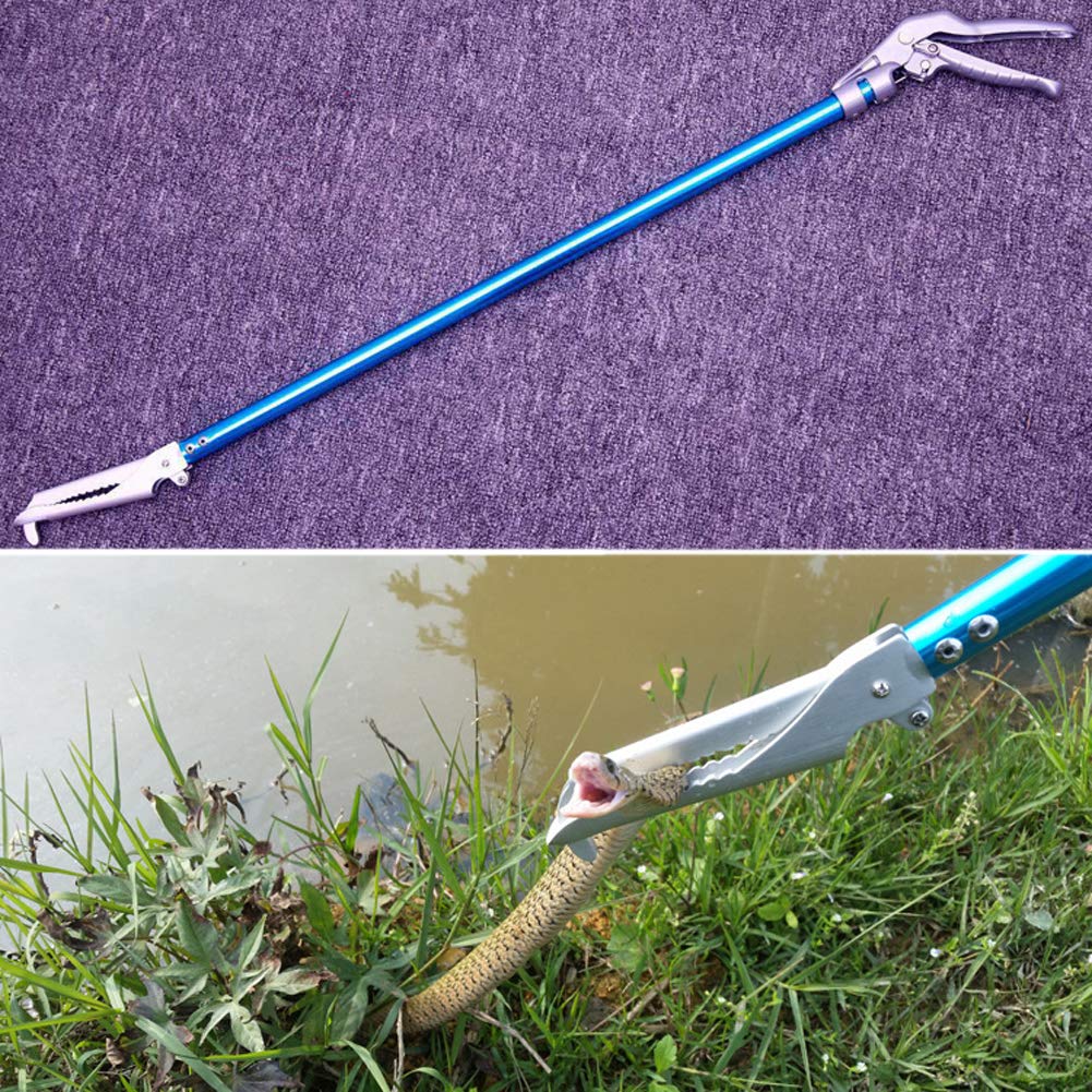 Ouronehome professional reptile catcher tool for camping, fishing, and pet handling.