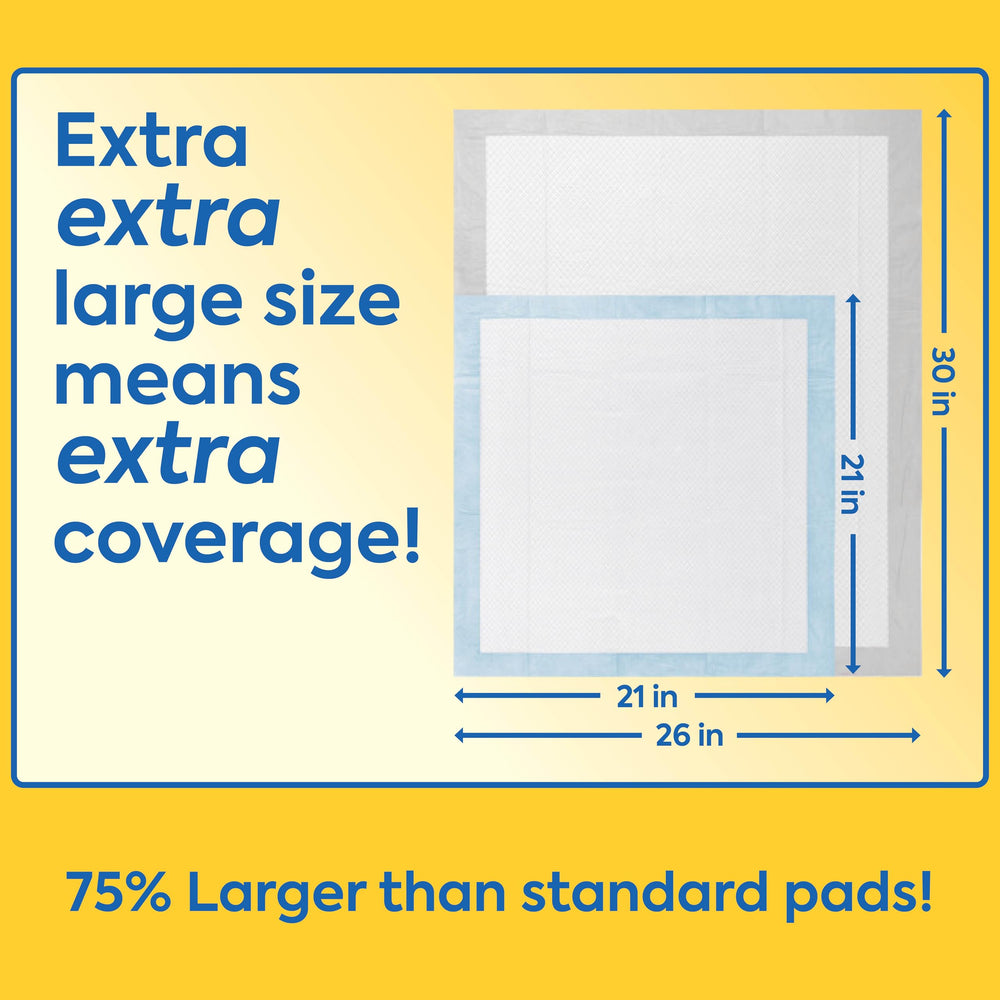OUT! Petcare XXL pee pads with tear-resistant construction for durable indoor use