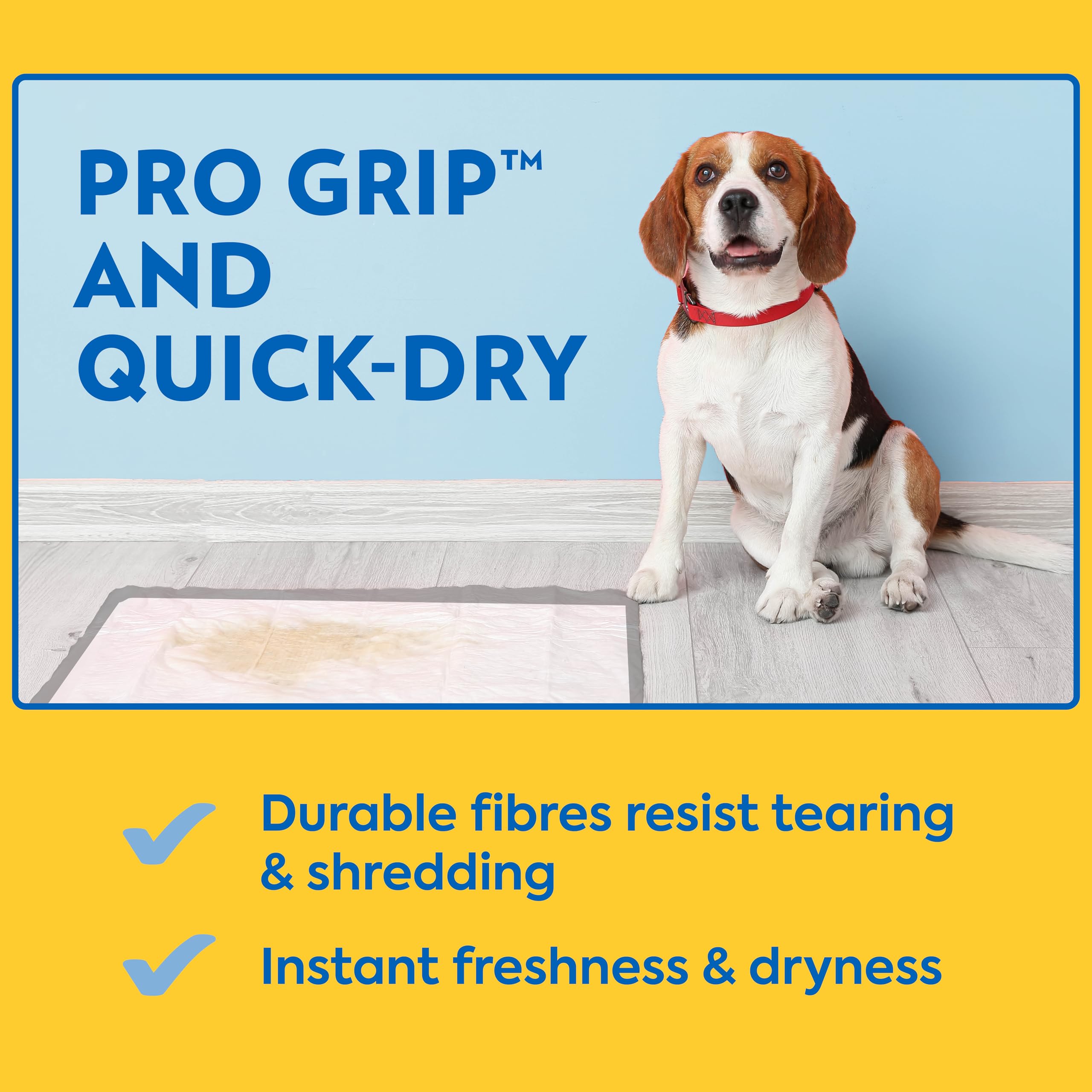 OUT! Petcare puppy training pads for indoor use, 26x30 inches