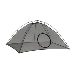 Outback Jack Cat Tent Large front view for safe outdoor play with 360-degree visibility.