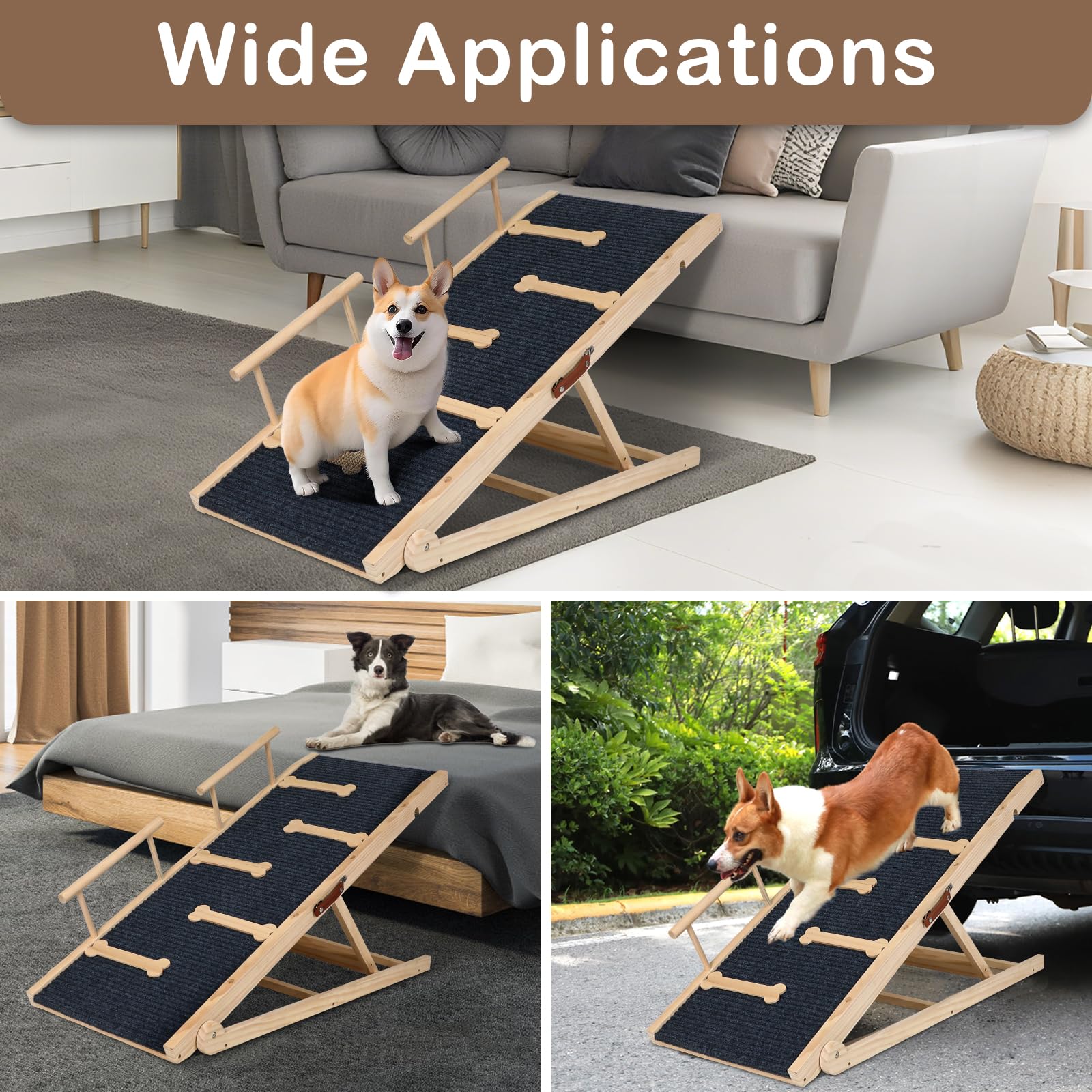 Outdoor Diamond dog ramp lightweight design ideal for travel