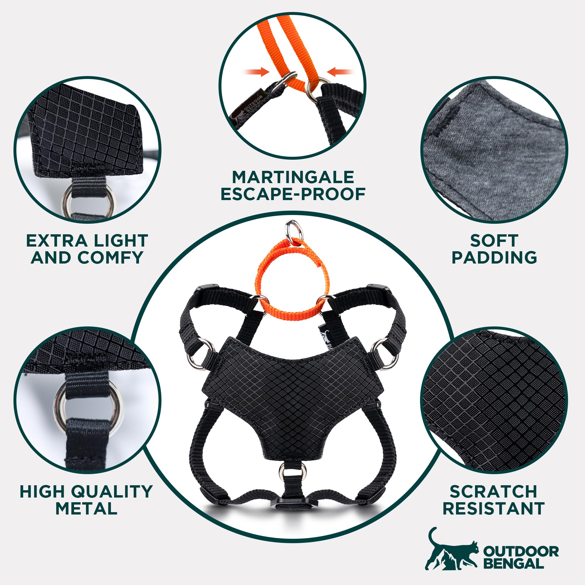 OutdoorBengal Always On padded chest area for comfortable long sessions outdoors