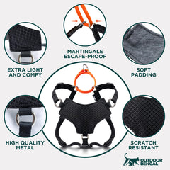 OutdoorBengal Always On padded chest area for comfortable long sessions outdoors