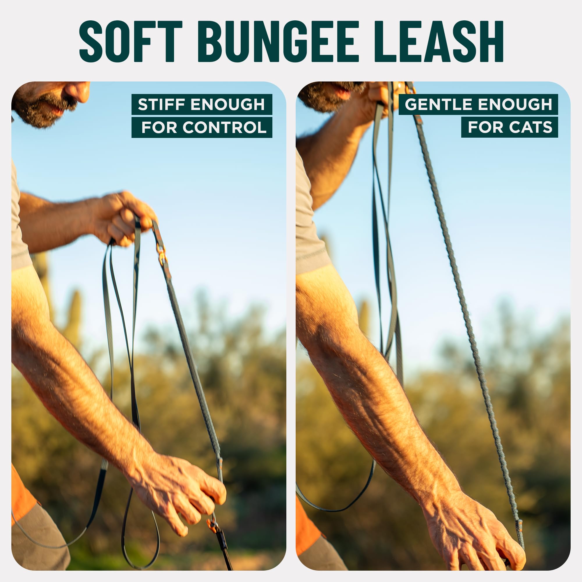 OutdoorBengal Kushma no-tangle-design prevents twists for smooth walks.