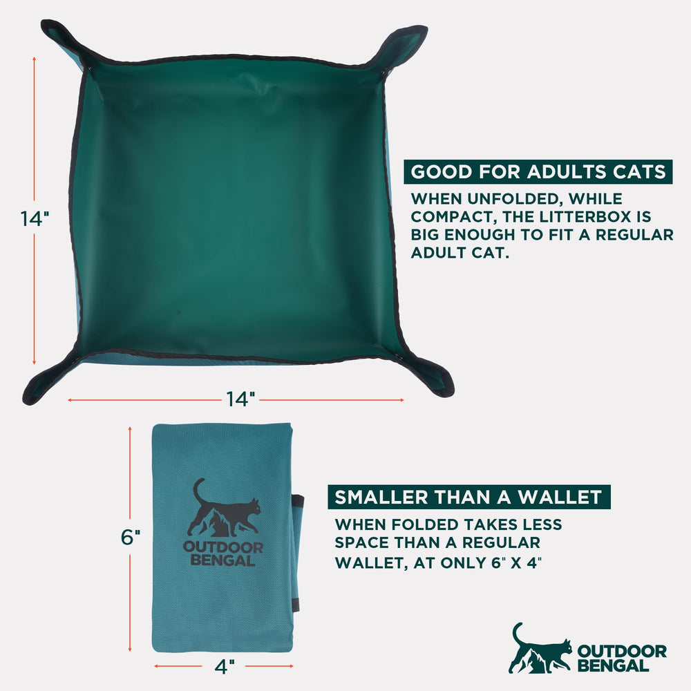 OutdoorBengal litter bag inside keeps luggage clean.