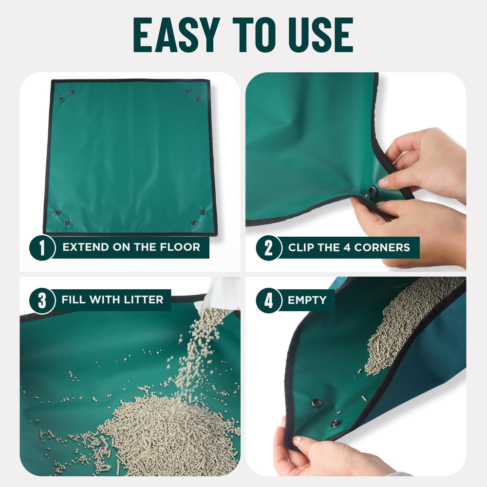 OutdoorBengal Durable 3-in-1 travel litter box for frequent use.