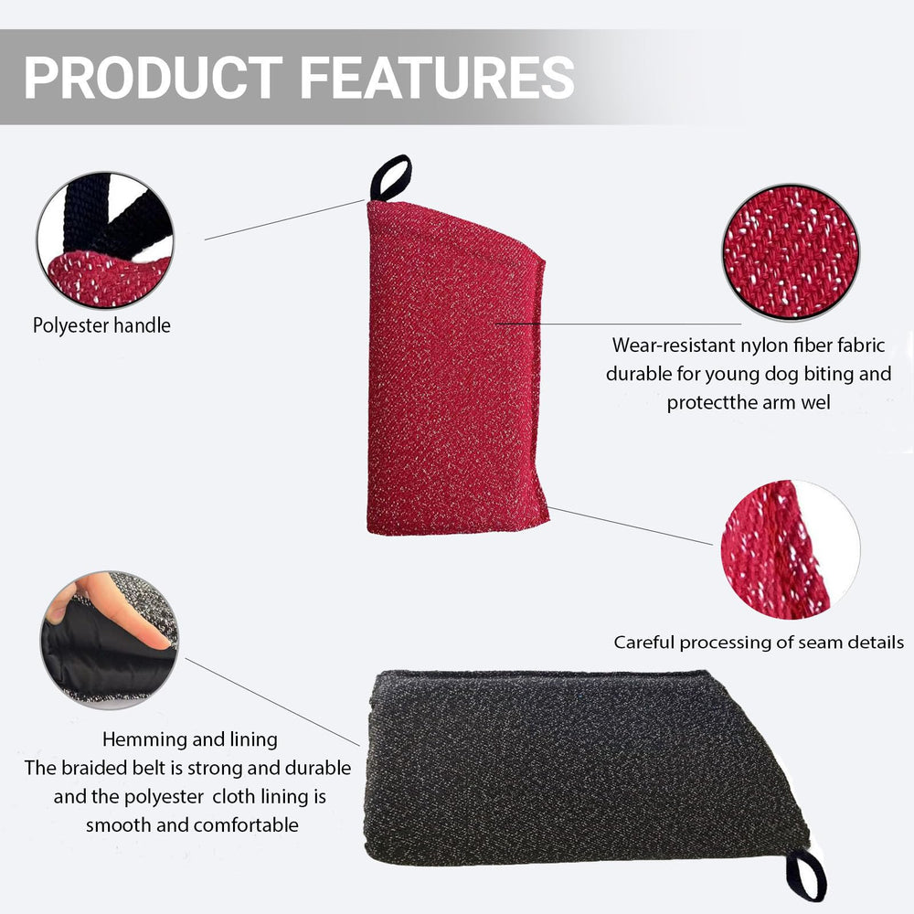 Outdoorigo sleeve sized 43 by 20 cm fits medium-sized dogs.