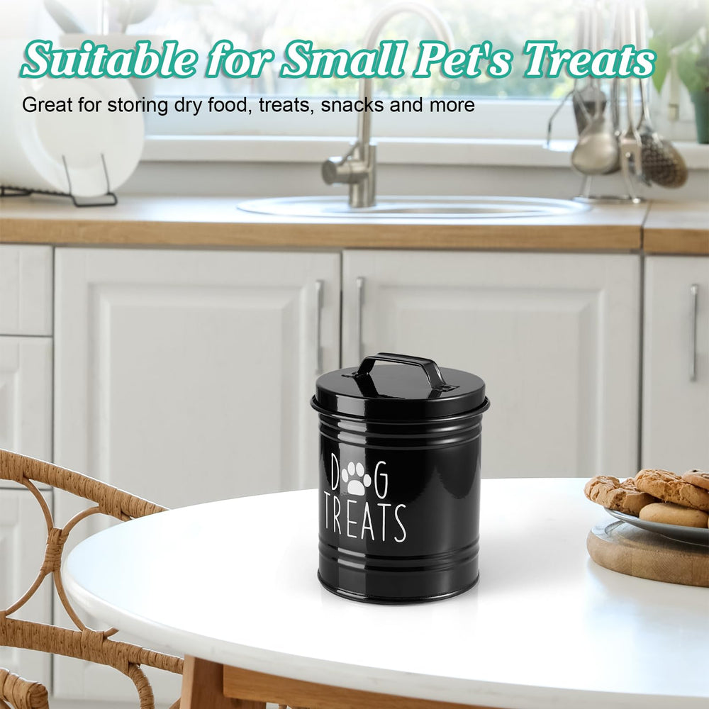 OUTNILI kitchen counter storage solid metal canister guards against moisture