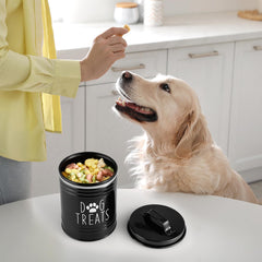 OUTNILI rustic farmhouse design adds charm while organizing dog snacks
