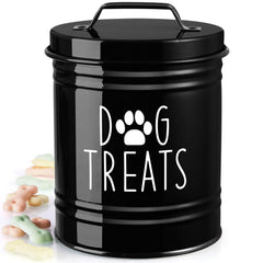 OUTNILI small dog treat container keeps snacks airtight on the counter