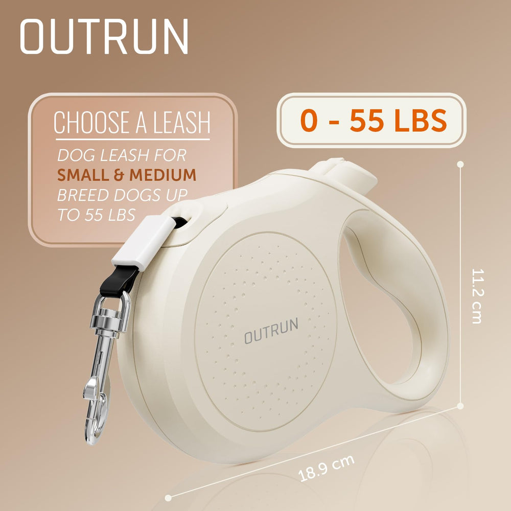 OUTRUN daily-walk leash suitable for small to medium dogs