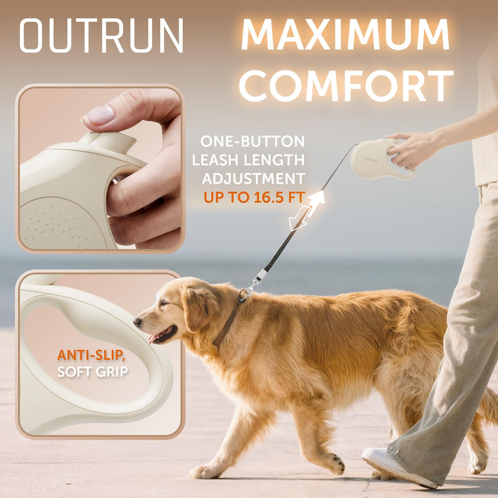 OUTRUN one-hand brake lock for quick, convenient control