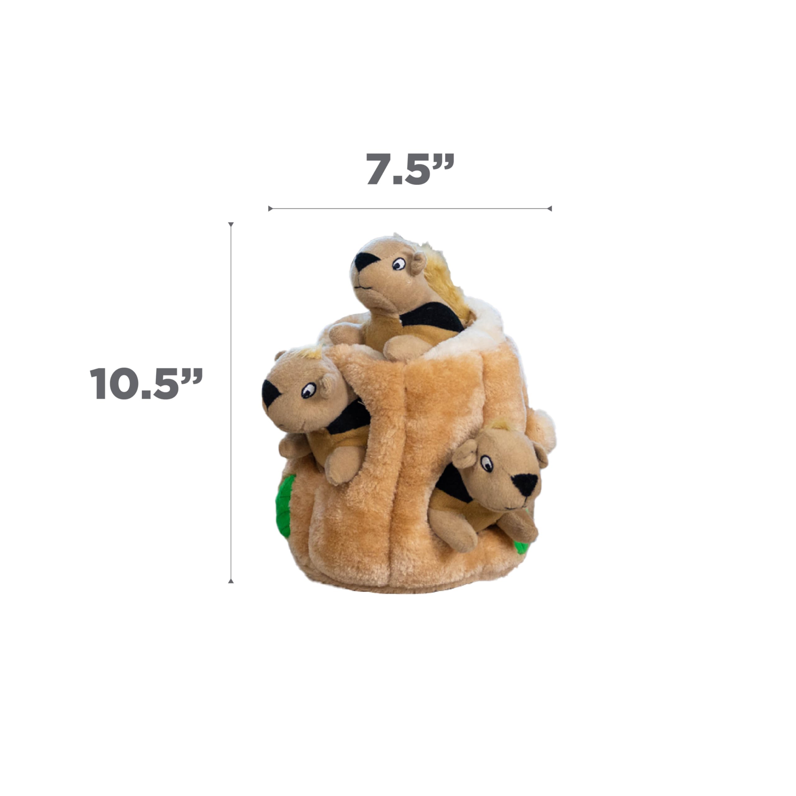 Outward Hound 2-in-1 Plush Puzzle suitable for dogs of various sizes and activity levels.