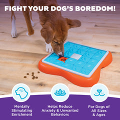 Outward Hound Challenge Slider doubles as slow feeder for mealtime engagement.