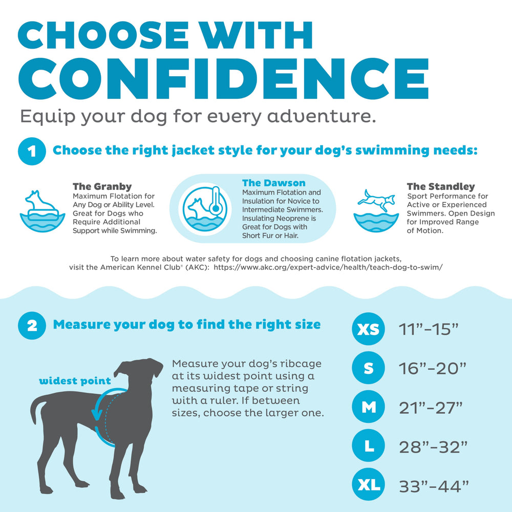 Outward Hound Dawson Swim Red Dog Life Jacket XS side-fit for secure, comfortable wear.