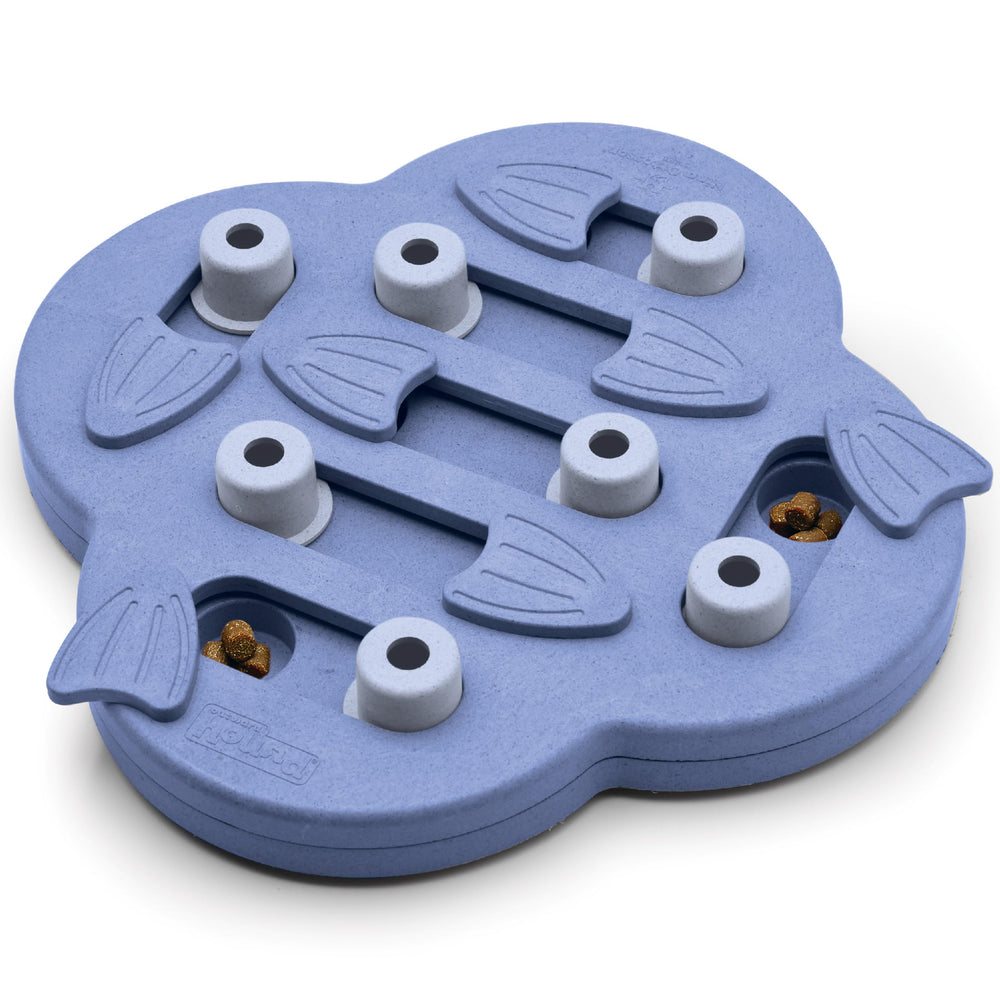 Outward Hound Dog Hide N' Slide setup promotes mental enrichment for dogs