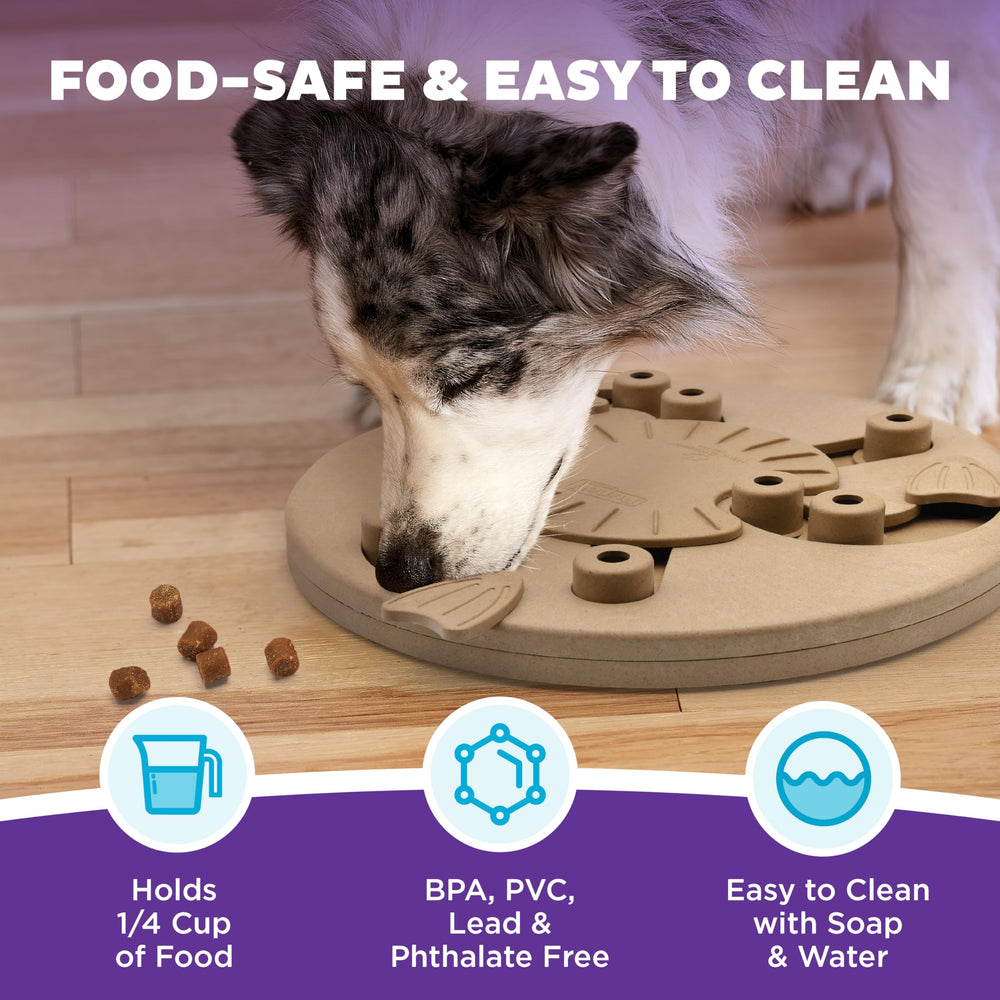 Outward Hound Dog Worker treat dispensing mode supports slower mealtime.