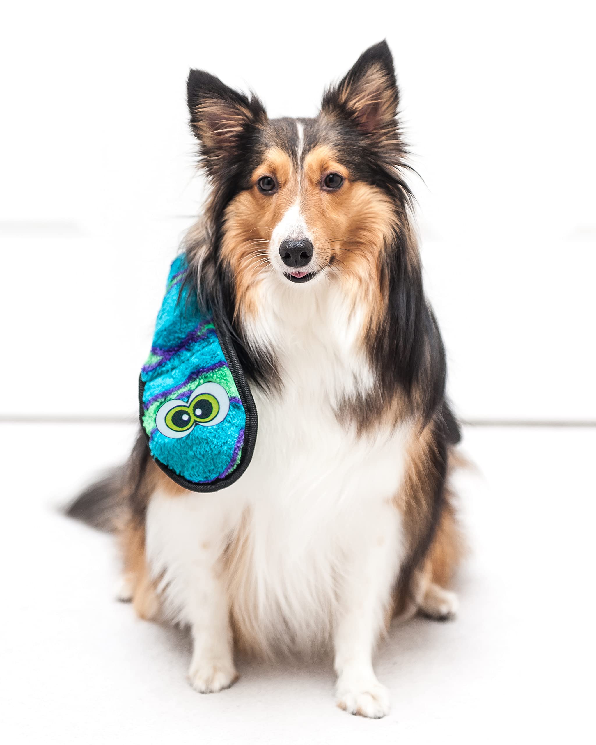 Outward Hound Durablez snake toy orange; vibrant color for lively interactive play.