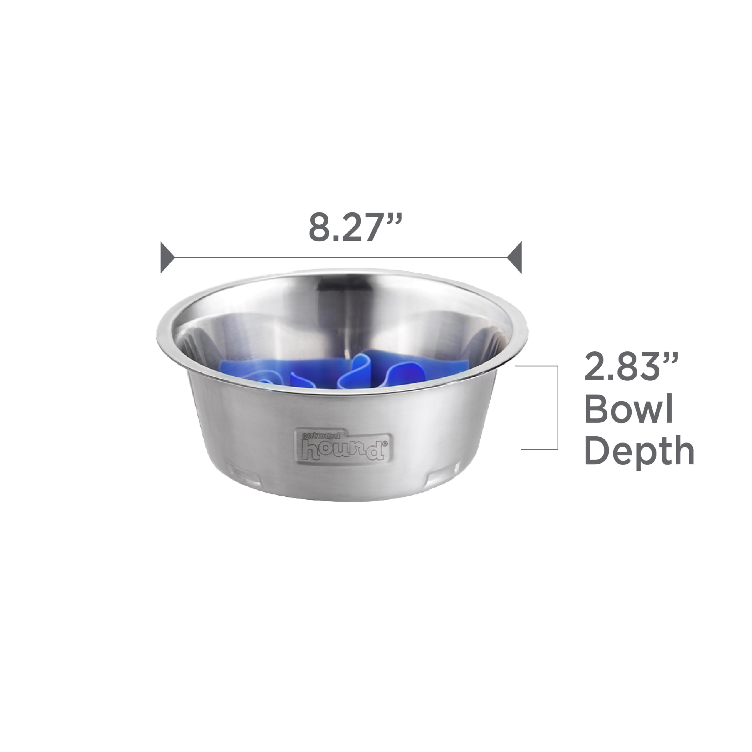Outward Hound Fun Feeder available in multiple color options.